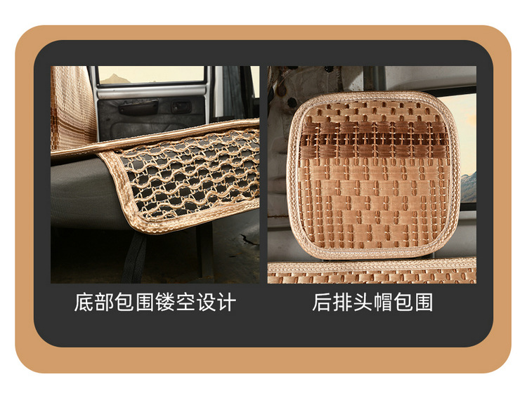 Special wuling glory new card 1.51.8 double-row seat small truck for special car ice silk breathable four-season seat cover