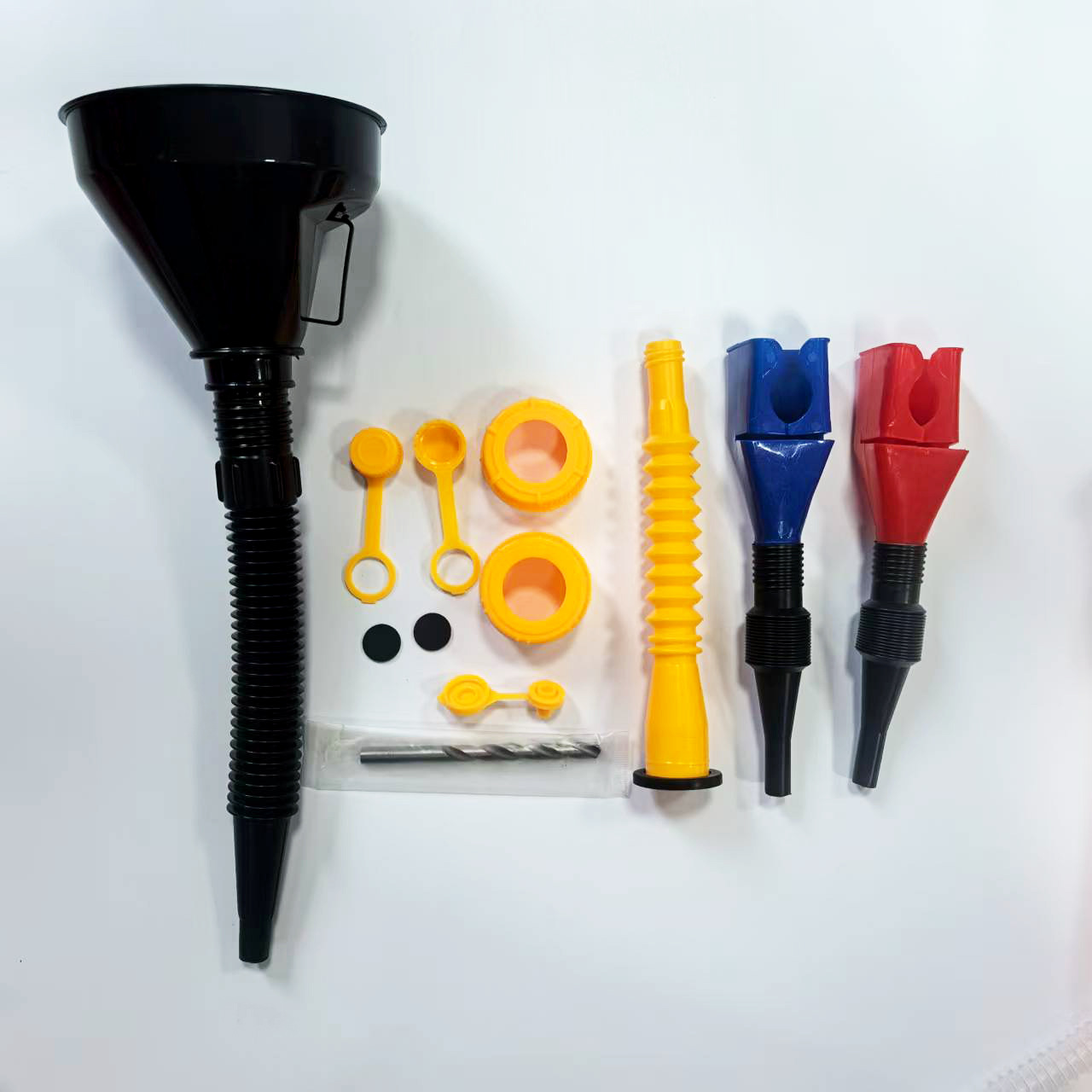 Fuel Funnel Kit, Portable Liquid Refueling Funnel