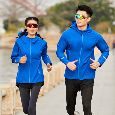 summer outdoors motion Same item men and women ultrathin Sunscreen skin Hooded coat goods in stock logo