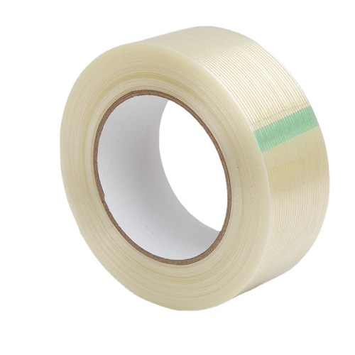 Xiling strong striped fiberglass tape 8915 single-sided striped transparent tensile wear-resistant sealing fiber glue