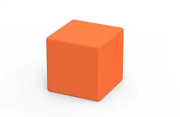 [Minimum order of 10 pieces per piece] 2.5cm orange (1 strong magnet, 4-5 pieces)