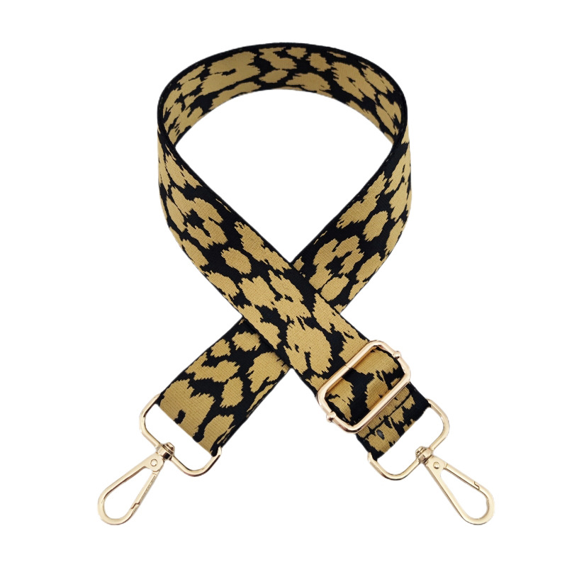 Polyester Leopard Bag Strap display picture 5