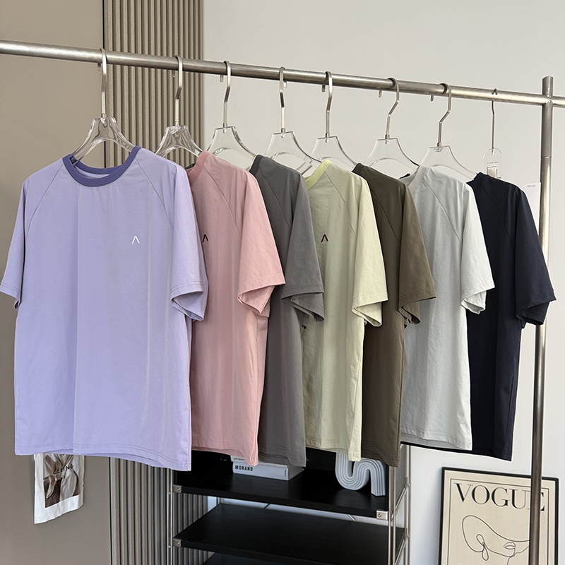 Factory Orders! Men's and Women's Lightweight, Breathable, Mesh-Back, Moisture-Wicking, Stretchy, Quick-Dry Sports Short-Sleeve T-Shirts