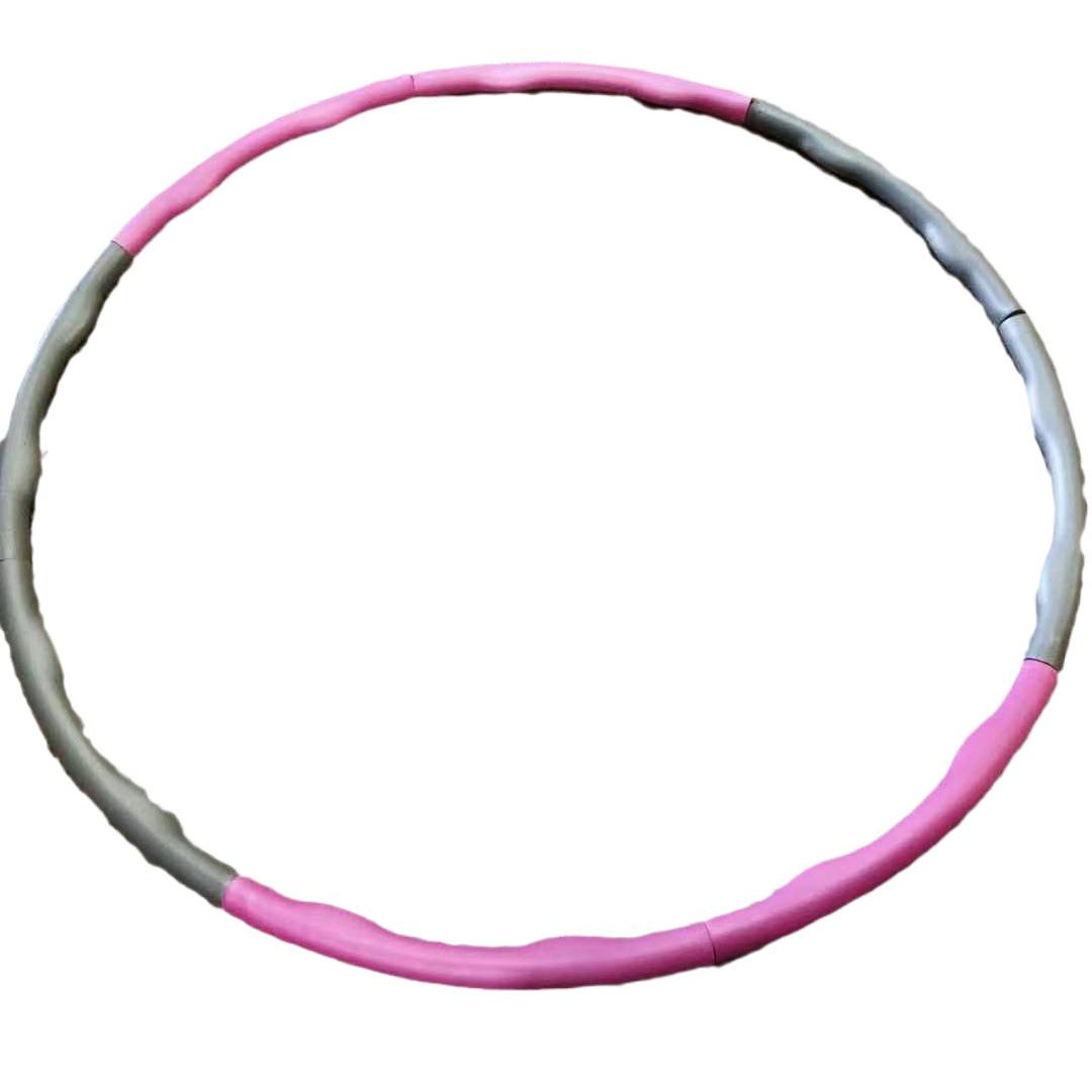 Espuma hula hoop cintura ejercicio vientre contracción niños adultos desmontable hula hoop fitness anillo 6 secciones 7 Secciones 8 secciones