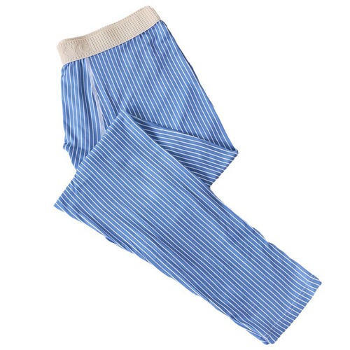 Exclusive Autumn/Winter Thin-Sleeved One-Piece Men's Striped Warm Pants Elastic Fashion Youth Leggings