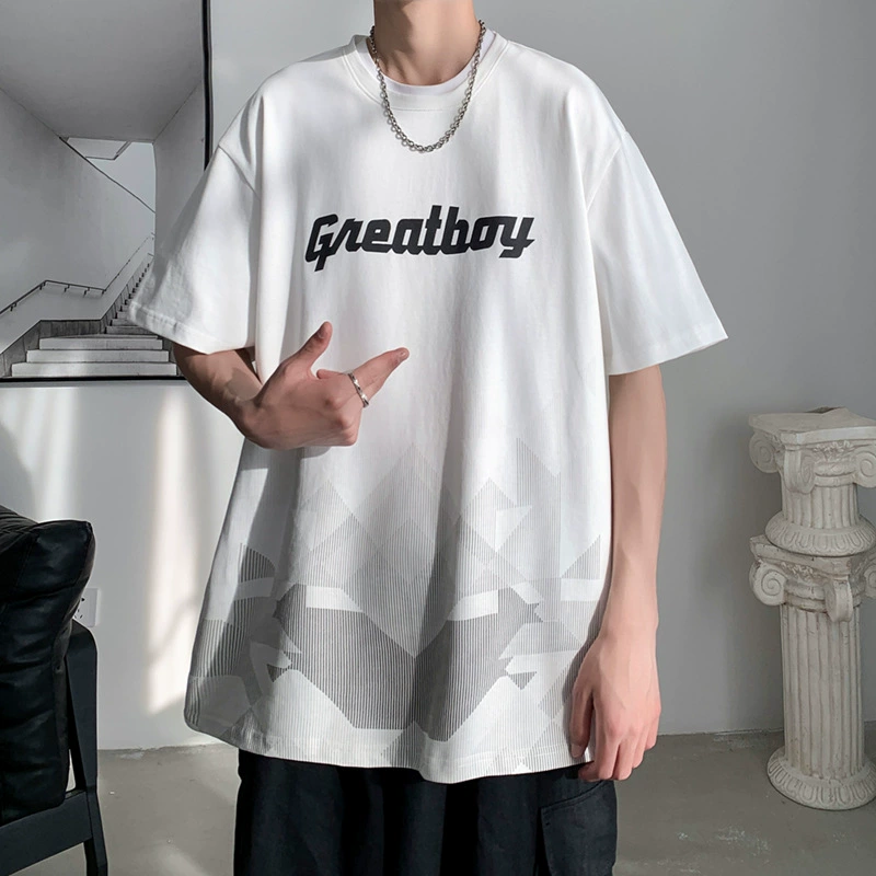 Футболка с коротким рукавом мужская модель 2024 летнего прилива