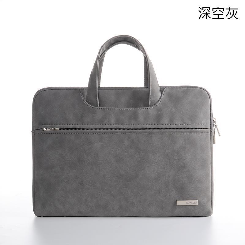 반투명 마이크로 벨벳 모델 - 반투명 그레이 [트롤리 스트랩 + 숨겨진 핸들 포함]