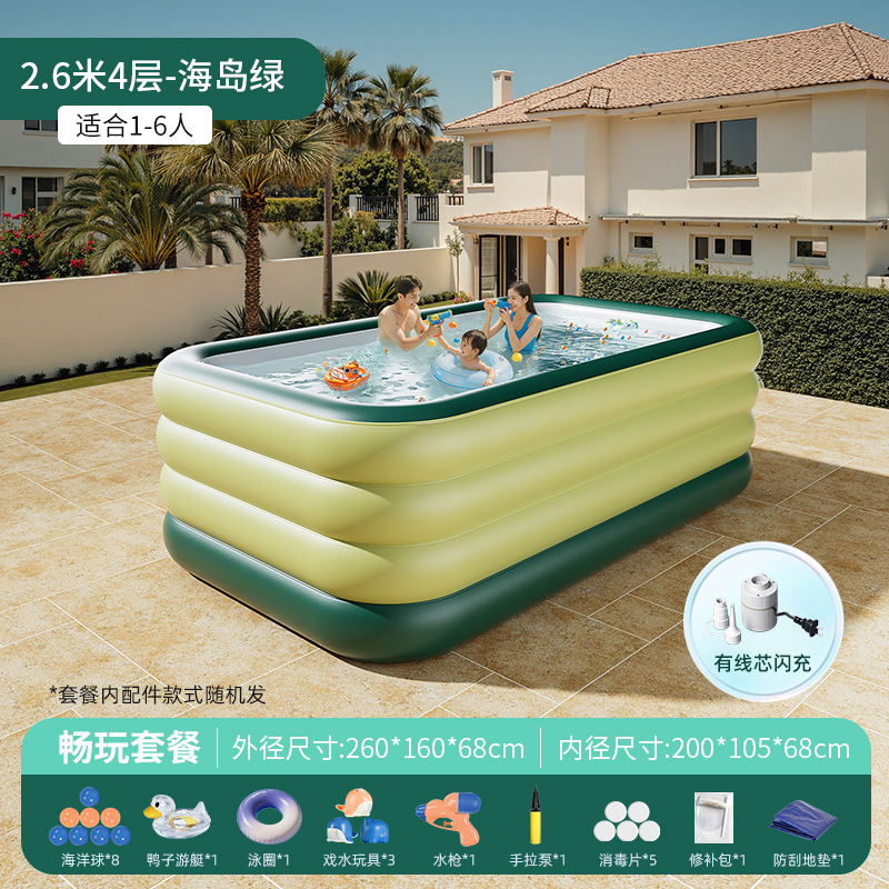 [향상된 모델] 3m레이어 아일랜드 그린 [플레이 패키지 - 긁힘 방지 매트 무료] 유선 플래시 충전