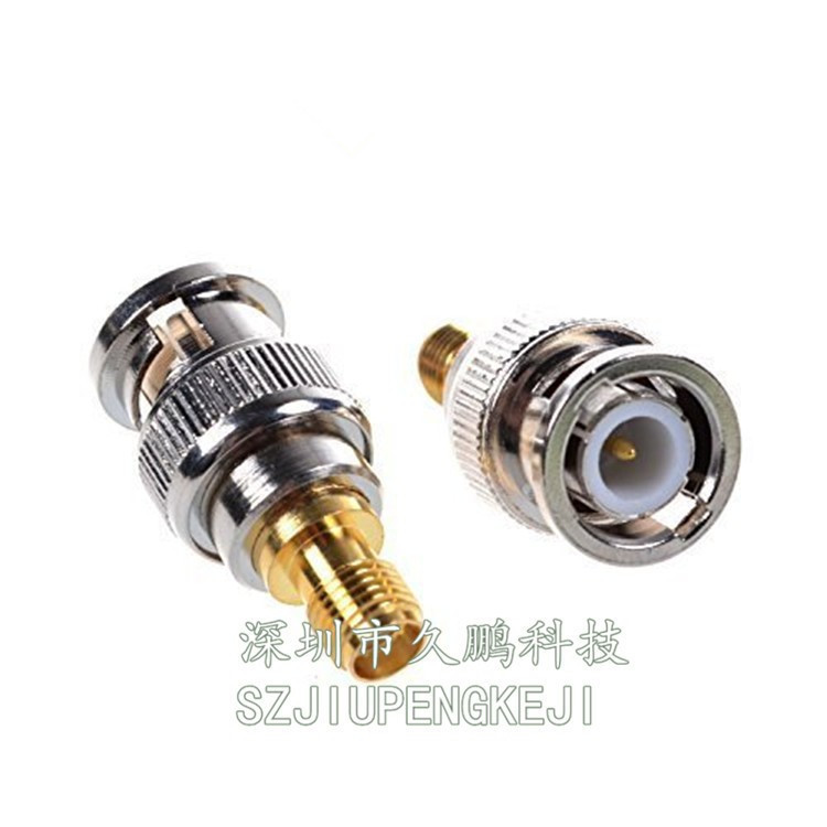 对讲机天线转接头BNC-SMA-K BNC公转SMA母 Q9转SMA-K对讲机转换头