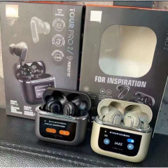 国境を越えた新型TONR PRO2デジタルディスプレイbluetoothイヤホンANC運動ノイズ除去v 8超長待機イヤホン