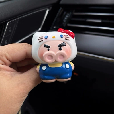 pig car air freshener, KT: Car Perfume Aromatherapy