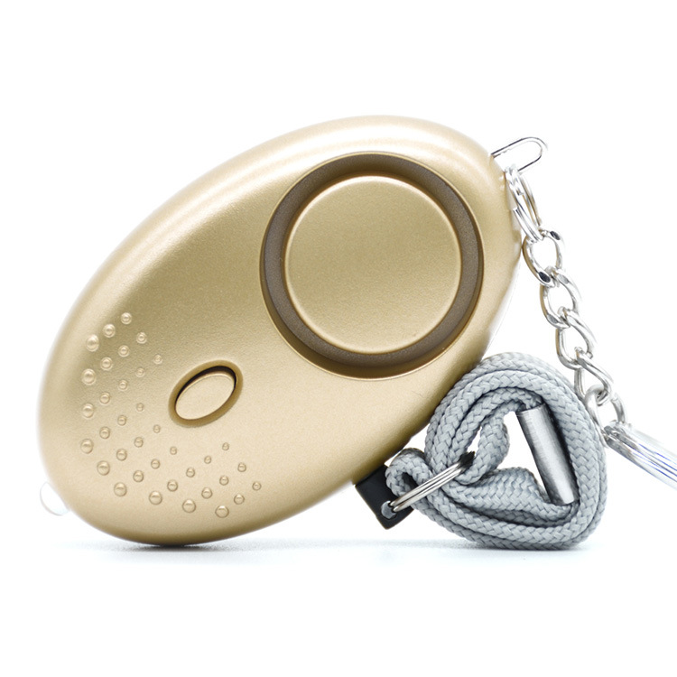 Alarma Personal en Forma de Huevo con Luz LED para Autodefensa