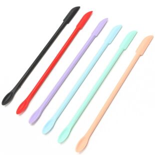 亚马逊Beauty Spatulas Scraper 硅胶美容美妆小尖刮刀工具套装-阿里巴巴