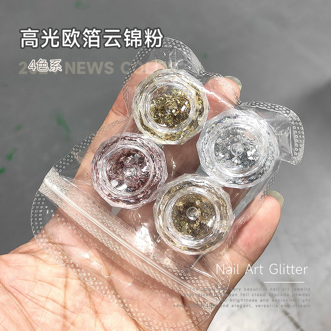 2024 ювелирные изделия для ногтей Opal Fantasy Ice Crystal High Light Opo Yunjin порошок деликатный японский патч для ногтей