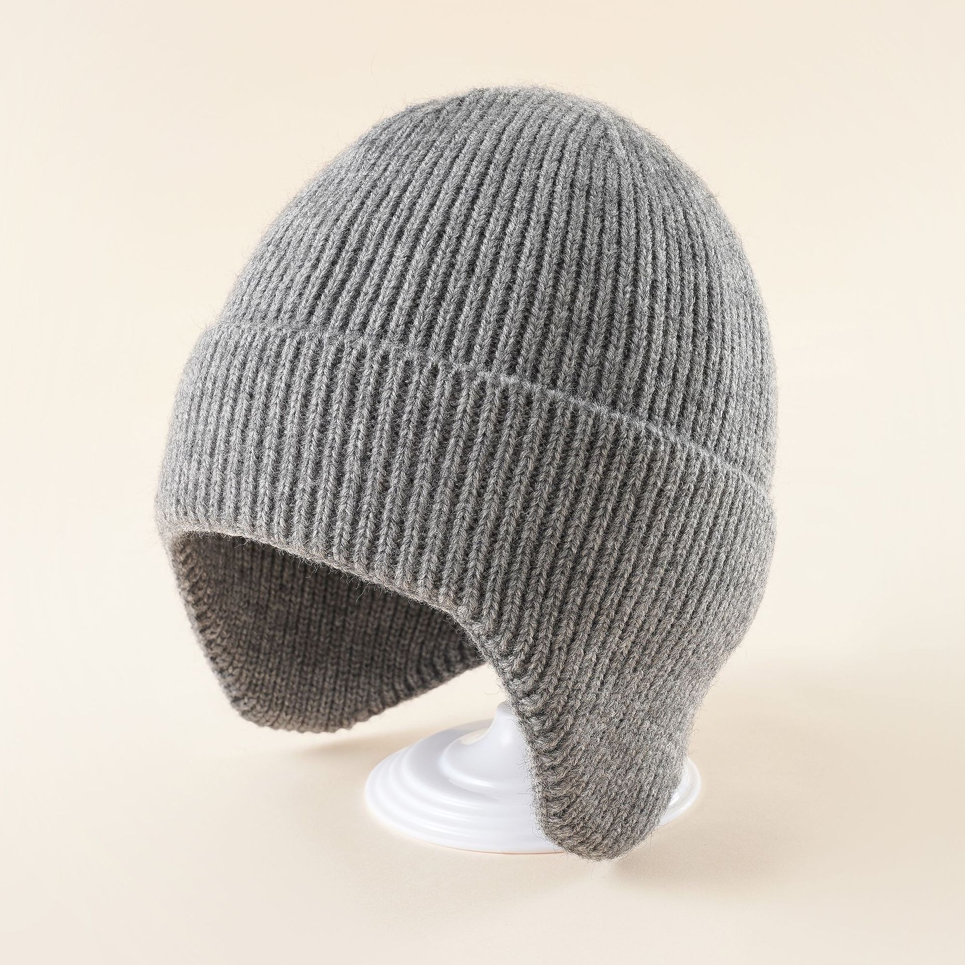 Otoño e invierno sombrero de los hombres de estilo coreano protección para los oídos de punto sombrero al aire libre cálido a prueba de viento de lana caliente sombrero de esquí de los hombres