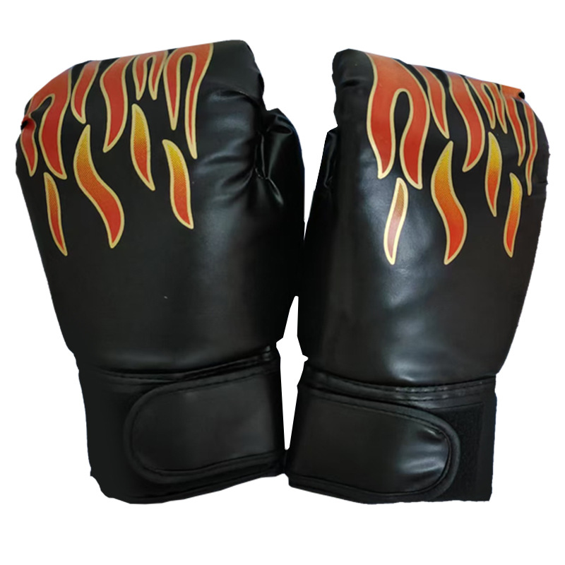 Fabricantes suministran adultos niños guantes de boxeo Sanda Thai boxeo color sólido guantes de boxeo Sanda guantes de boxeo