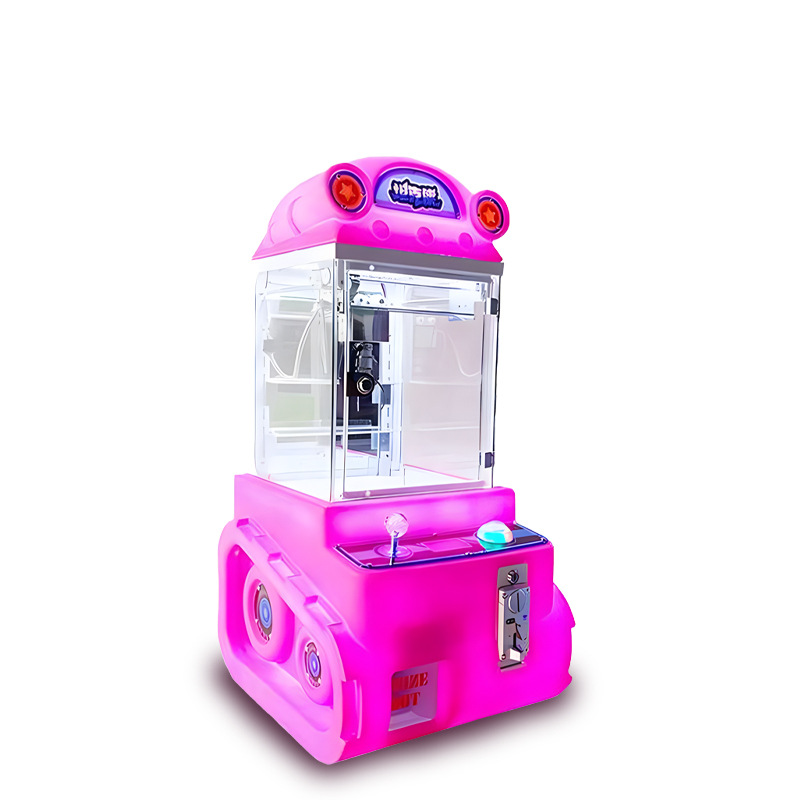 Mini máquina de garras que utiliza monedas, máquina de muñecas de clip comercial, máquina de garras de tamaño pequeño y mediano para el hogar, máquina de juegos para niños