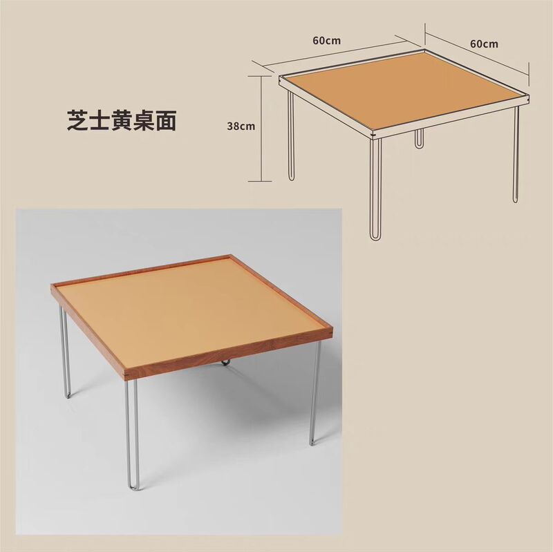 包ハウスはとてもシンプルな中古の北欧家庭用のシンプルなステンレスの中古の客間の砂の辺の四角形のお茶のいくつかの小さいお茶のテーブルです。|undefined