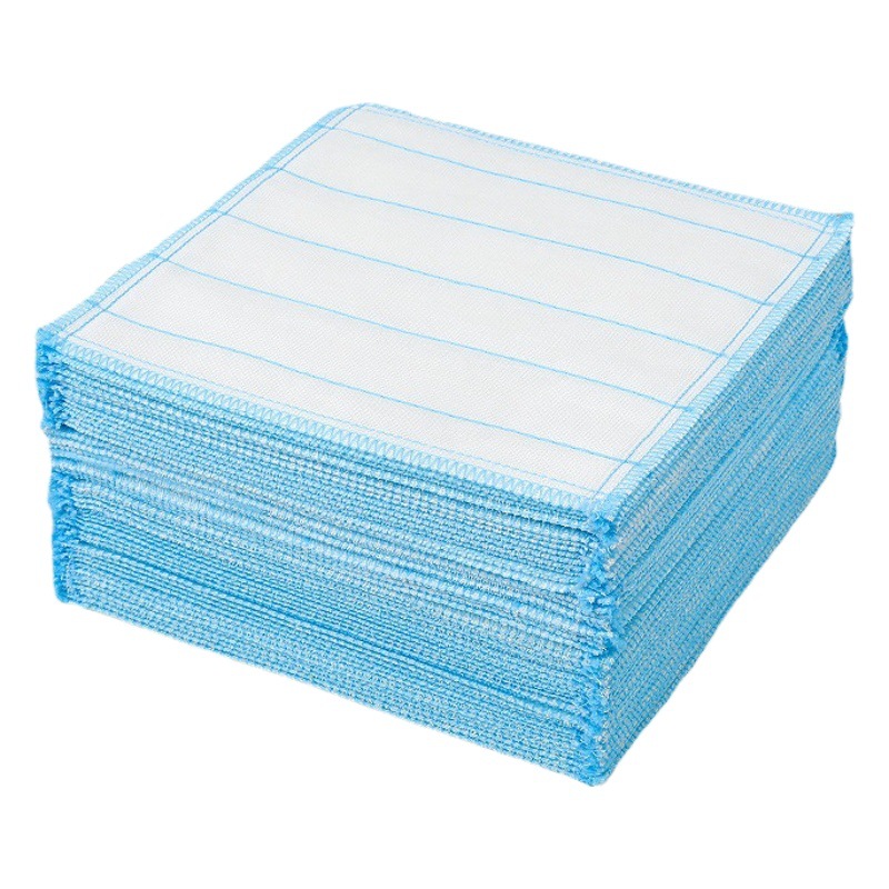 Paño de cocina de algodón, trapo de cocina de 5 capas, 8 capas, 10 capas, 12 capas, toalla de cocina absorbente para el hogar, trapo de algodón puro no grasoso