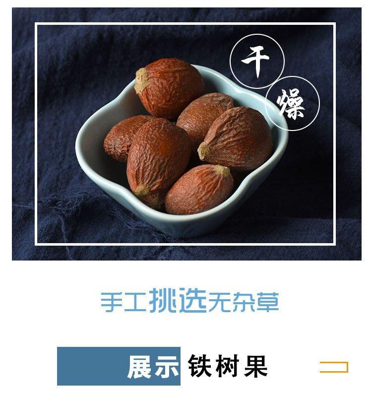 Tie Shu Guo (Cycas revoluta Seeds) — Dried Sago Palm Fruit, 500g Herbal Supply quality and texture