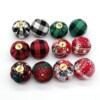 Christmas decoration ball spot 2.5CM cloth ball Christmas supplies fabric decoration hanging ball