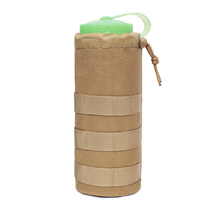 Outdoor Mountaineering Travel Molle Water Bottle Bag, Water Cup Bag, Tactical Waist Bag, External Accessories, Miscellaneous Packaging, Bottle Bag
