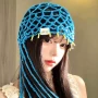 透气小众夏季手工头帽