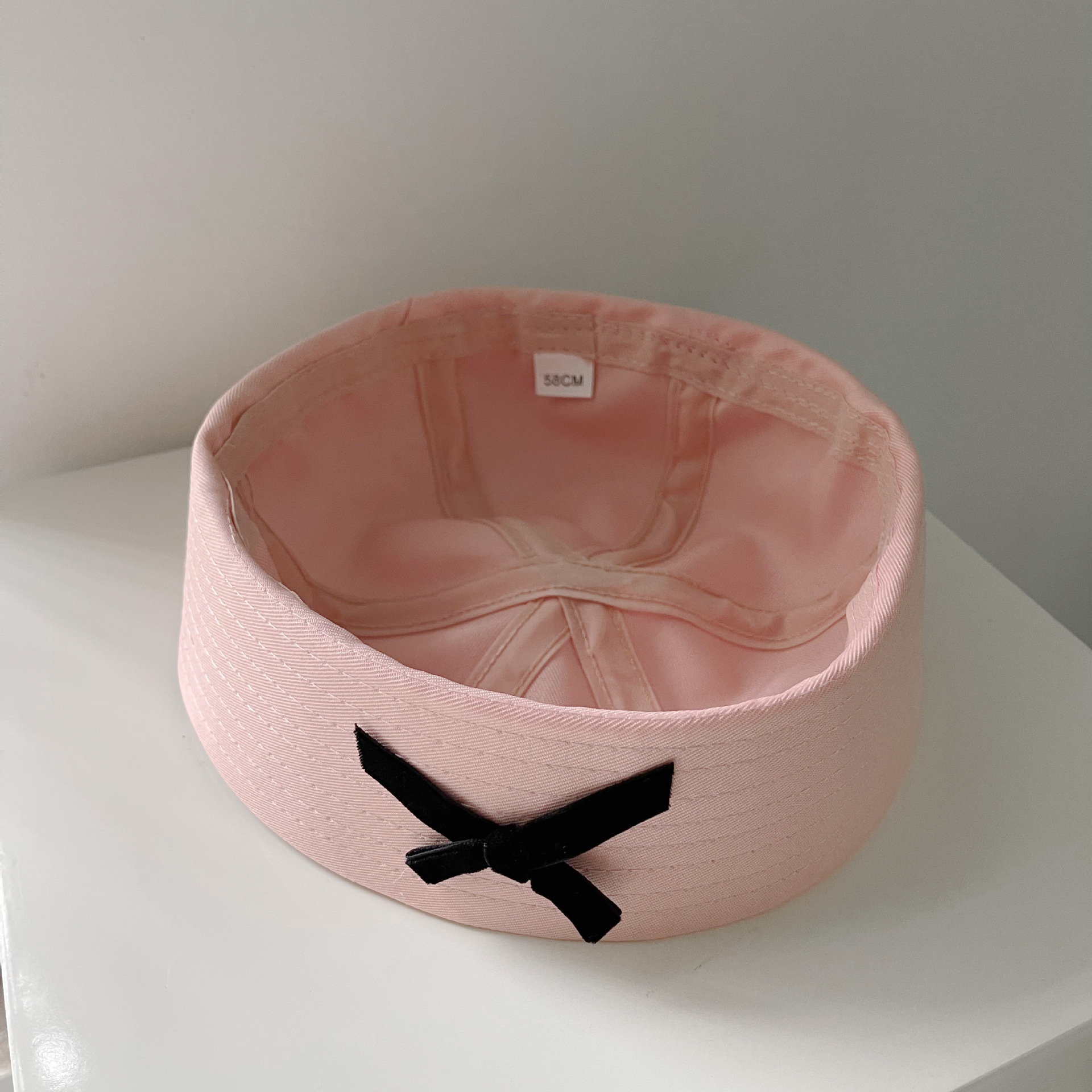 126g Weight A sailor's cap Hats Type Holiday, Travel Occasion Polyester Material Bow Knot Pattern All Seasons Season Women's Gender Cute Style Flat Eaves Rim Women's Cute Bow Knot Flat Eaves A Sailor's Cap 4