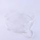 Cross-border e-commerce factory direct PVC transparent Christmas wreath zipper storage bag Christmas ring storage bag in stock