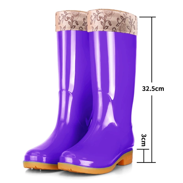 Women's High Top [Purple] + Cotton Cover
