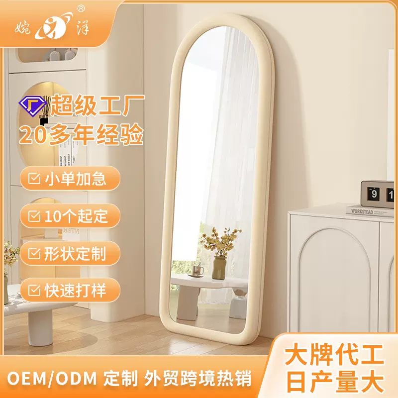 奶油玄关餐边边柜法式轻奢简约鞋柜现代入户客厅装饰柜靠墙储物柜