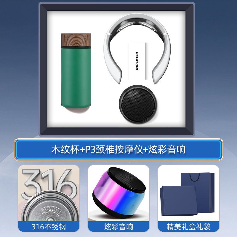 Juego de regalo de empresa Taza termo inteligente souvenirs Logotipo personalizado práctico para enviar a los clientes regalos de eventos de apertura