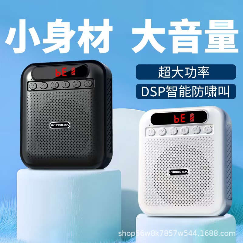교사를 위한 도매 Bluetooth Little Bee 스피커, 특수 마이크 지원 TF 카드/U 디스크 재생, 긴 배터리 수명