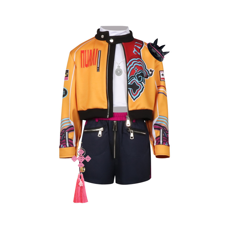 猎魔女团k-pop韩流cos服鲁米佐依米拉儿童款动漫影视同款演出服装|undefined