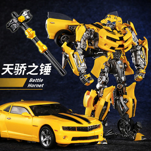 Original Yuexing MPM03 Warhammer Wasp Warrior Transformation Toy Robot King Kong Movie Version Car Model