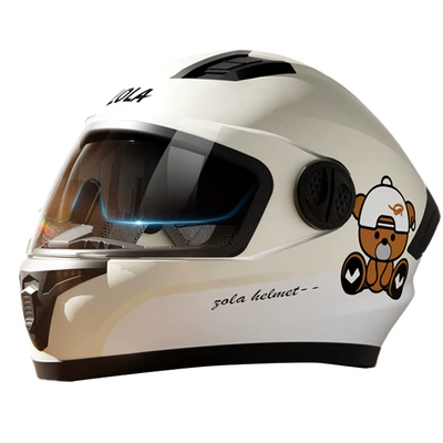 Motosiklet kaskı (dəbilqə) — All-Season Cycling Full-Face Helmet, Lightweight