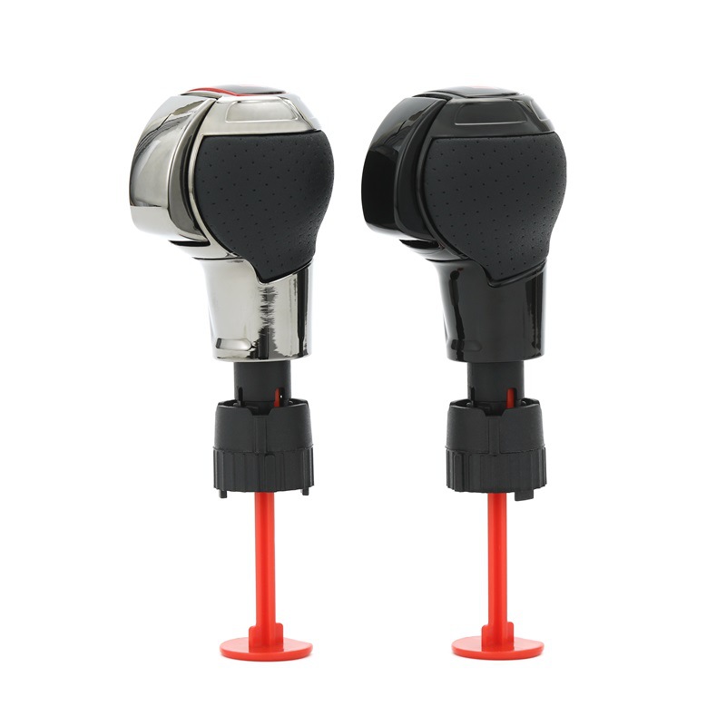 Mayorista transfronterizo aplicable a Audi Volkswagen brillante negro modificación de cambio de velocidad de mano DIY accesorios de cabeza de cambio de velocidad image 5