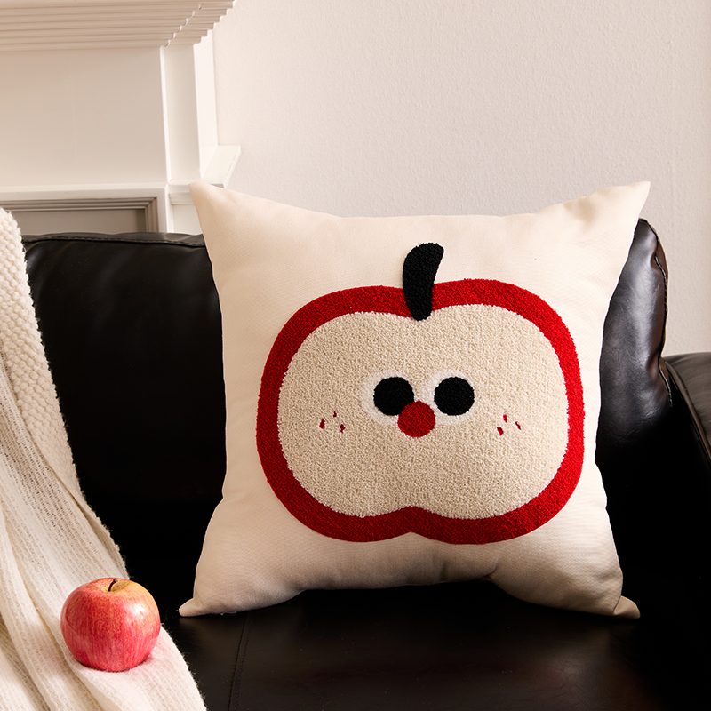 Custom bordado abraza almohada funda dibujos animados lindo dormitorio sala de estar sofá cama cojín ventana flotante almohada de cintura sin núcleo