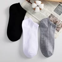 Носки Мужские короткие спортивные носки Одноразовые сетчатые носки Trend Letters Летние тонкие полиэстер хлопок поглотящие от пота носки