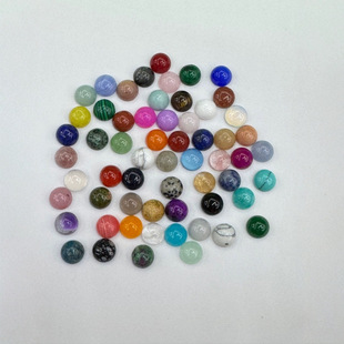 ���l���N��Ȼʯ���8mm�A�ν���ƽ��δ�Ƕ�ֹ�diy���Ʒ����NƬ