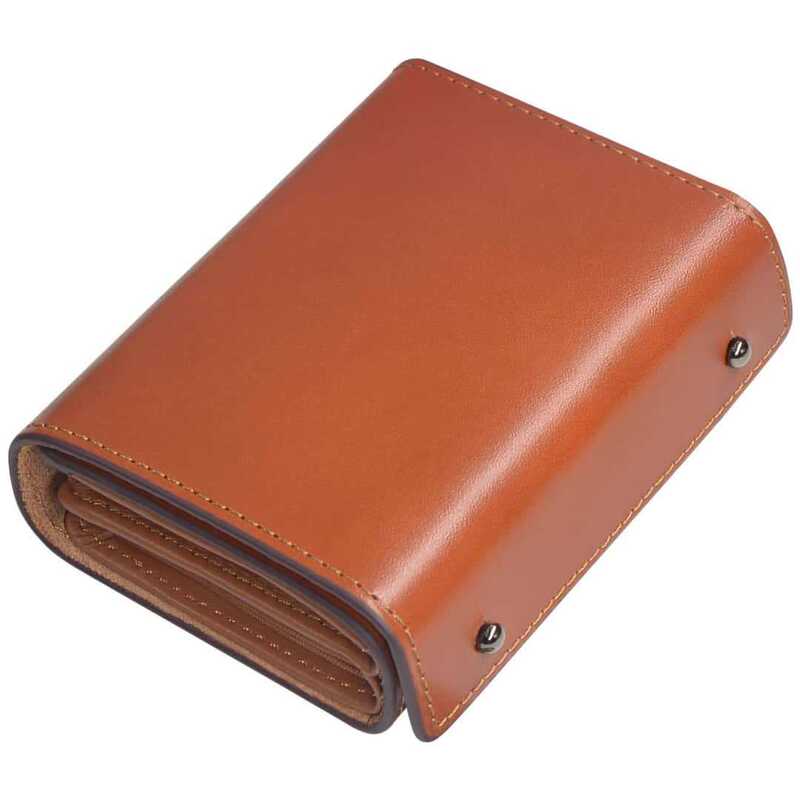 レザー ホットセール 本革 レッドウッドレザー メンズ ショートウォレット シンプル おしゃれ 牛革 80% off 財布|undefined