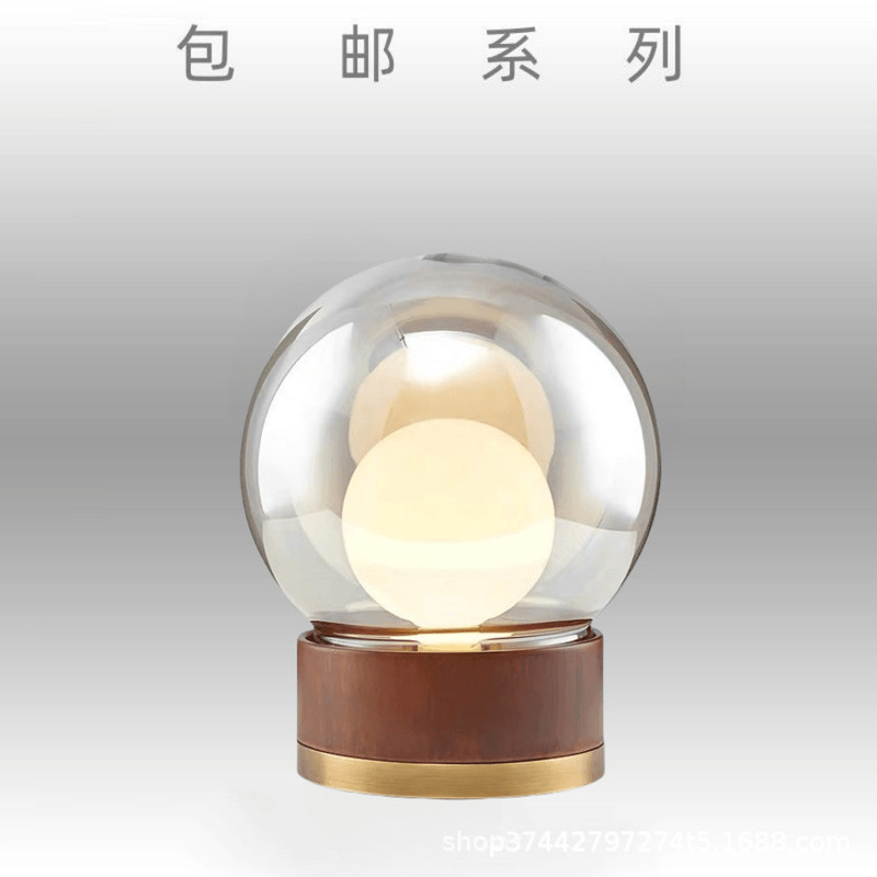 Nordic Table Lamp Advanced Bedroom Designer Creative Personalized Simple Living Room Post-modern Light Luxury Decorative Bedside Lamp