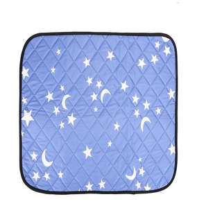 Amazon hot sale multi-color pet mat wholesale colorful star footprints love multi-pattern dog cat universal diaper pad