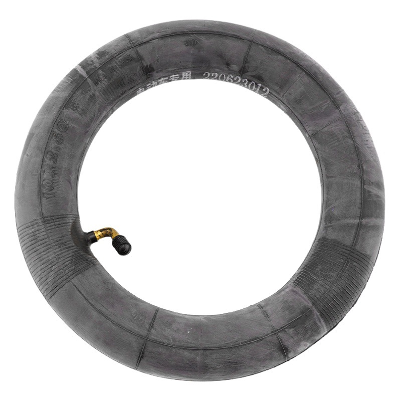 10inch Electric Scooter Tire 10X2.5 Inflatable Inner Tube, Thickened, Wear-Resistant and Durable, Bent Mouth Butyl Inflatable Tire
