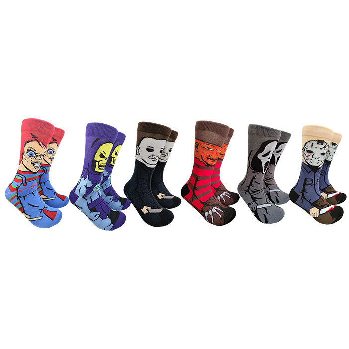 Amazon Autumn and Winter Animal Mid-tube Socks Socks Personality Tide Personality Tide Socks Funny Stocking Printed Socks Cartoon Illustration Amazon Autumn and Winter Animal Mid-tube Socks Socks Personality Tide Personality Tide Socks Funny Stocking Printed Socks Cartoon Illustration