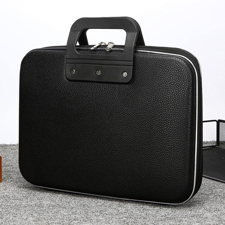 Cross-Border Briefcase for Men, Business Notebook, Tablet Computer, Travel Office Handbag, Gift Packaging