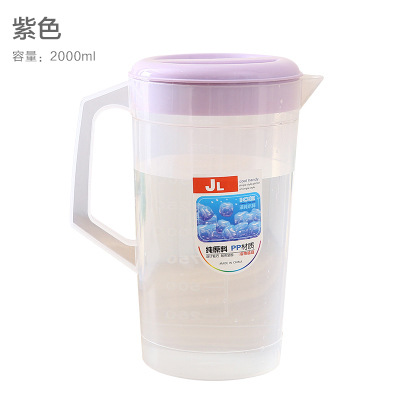 hervidor de agua fría resistente al calor a alta temperatura a prueba de explosiones tienda de té de leche doméstica con escala de cubierta botella de agua de gran capacidad taza de té hervidor de agua fría image 8