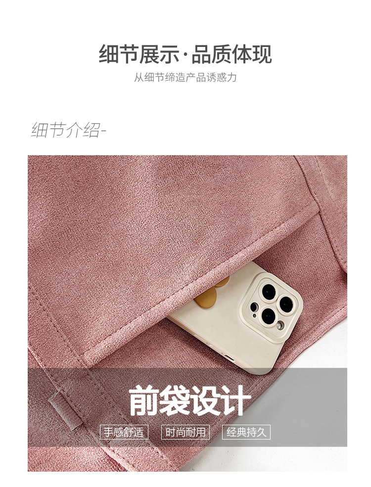 Tote Bag 2024 Autumn and Winter new trendy European and American simple matte solid color single-shoulder bag, handbag, fashionable women's bag undefined