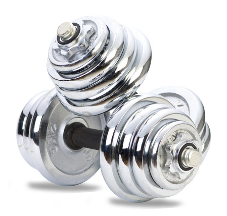Dumbbell barbell set for men and women fitness home equipment eco-friendly and odorless squat dual-purpose combination dumbbell piece