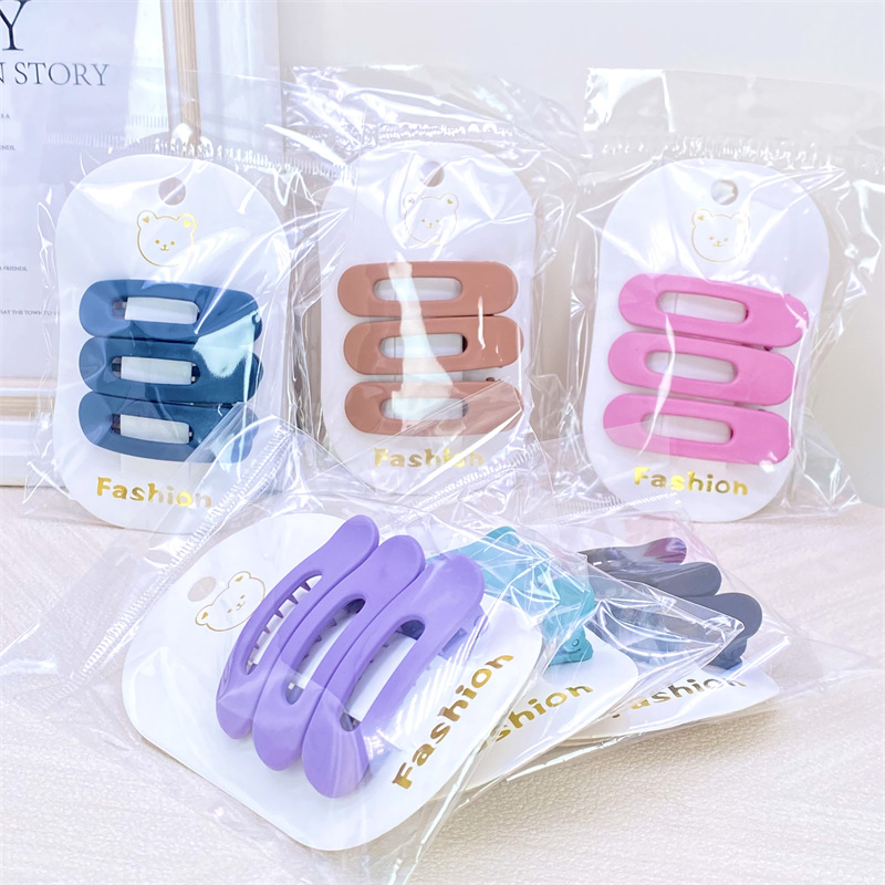 Cruz de pico de pato clip horquilla clip de las mujeres clip de pelo dos yuanes tienda accesorios para el cabello accesorios cabeza puesto de suministro